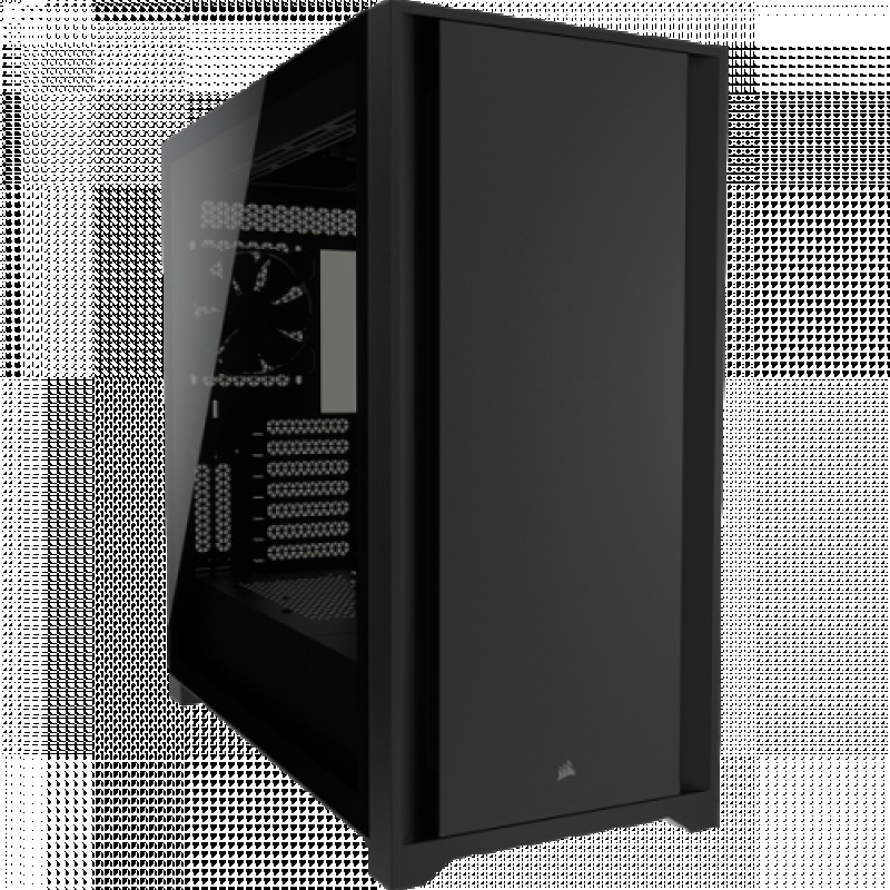 CAJA PC ATX SEMITORRE CORSAIR 5000D CRISTAL TEMPLADO NEGRA