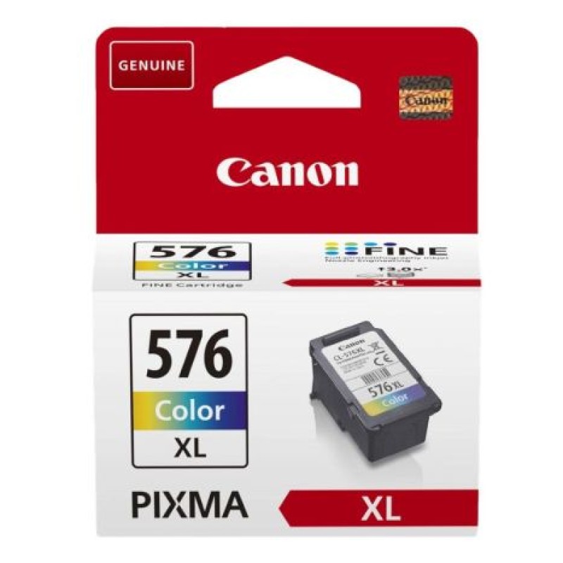 CARTUCHO CANON CL576XL TRICOLOR PIXMA TS3550I, TR4751I, TS3551I, TR4750I