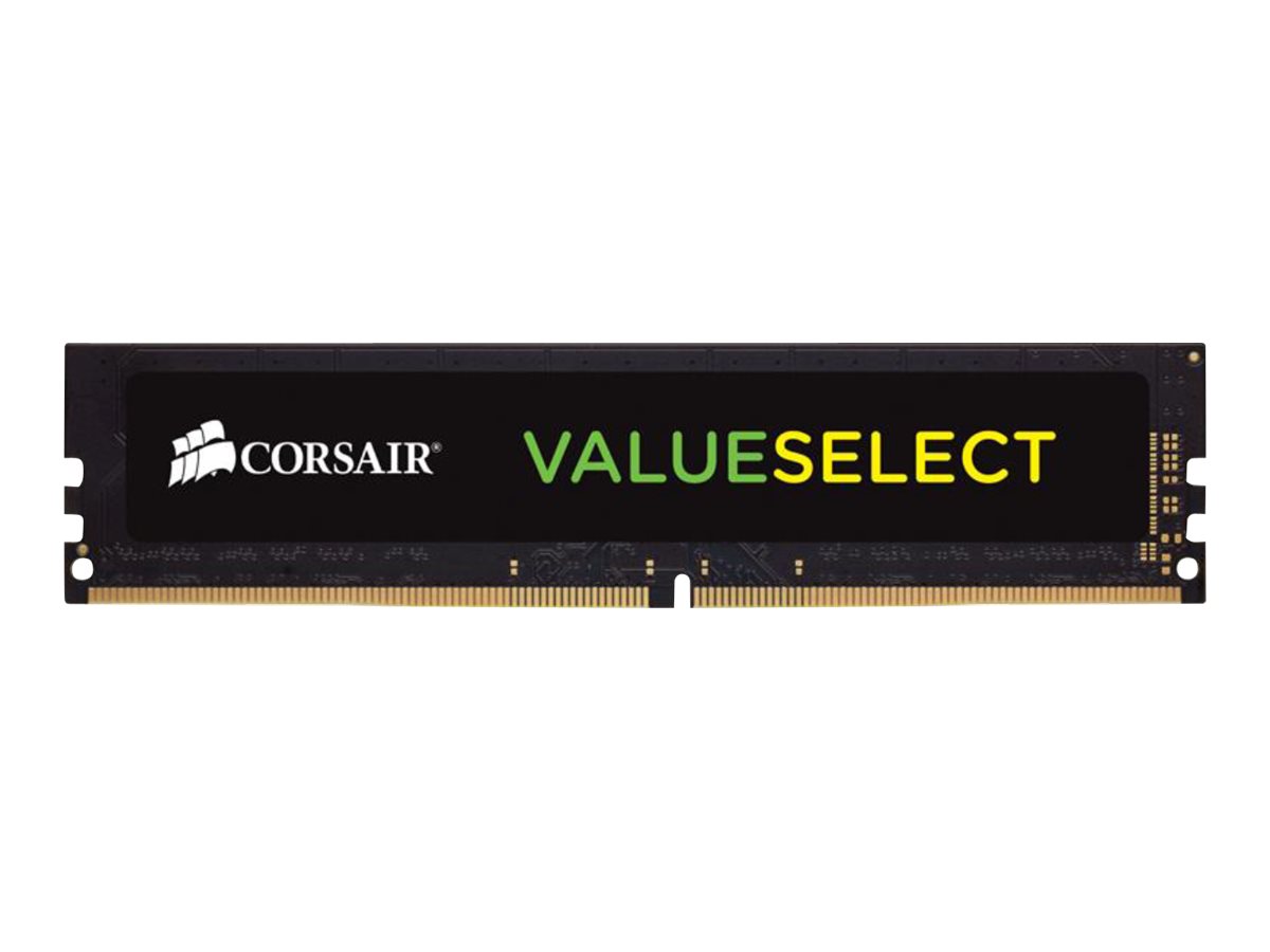 CORSAIR Value Select - DDR4 - módulo - 4GB - DIMM de 288 contactos - 2133 MHz / PC4-17000 - sin búfer