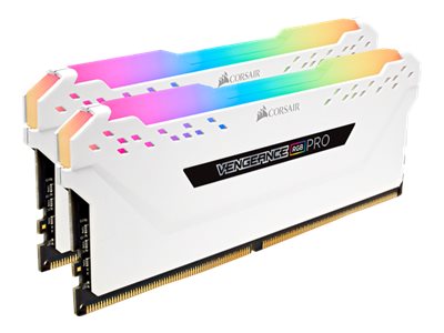CORSAIR Vengeance RGB PRO - DDR4 - kit - 16GB: 2 x 8GB - DIMM de 288 contactos - 3600 MHz / PC4-28800 - sin búfer