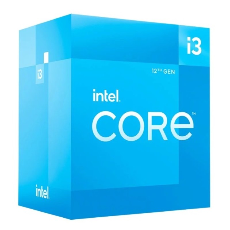 CPU INTEL I3 12100F "REFURBISHED""CASH30" Socket 1700 3.3GHz / 4.4GHz 12a Generación 4 CORES 12MB CACHE 60W/89WAT 64 BITS