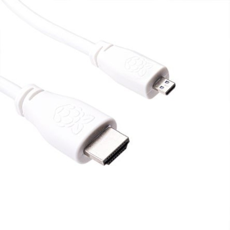 Cable hdmi - micro hdmi a hdmi 1m - blanco raspberry pi cable hdmi raspberry pi - micro hdmi a hdmi 1m - blanco - ct7689ax (187-