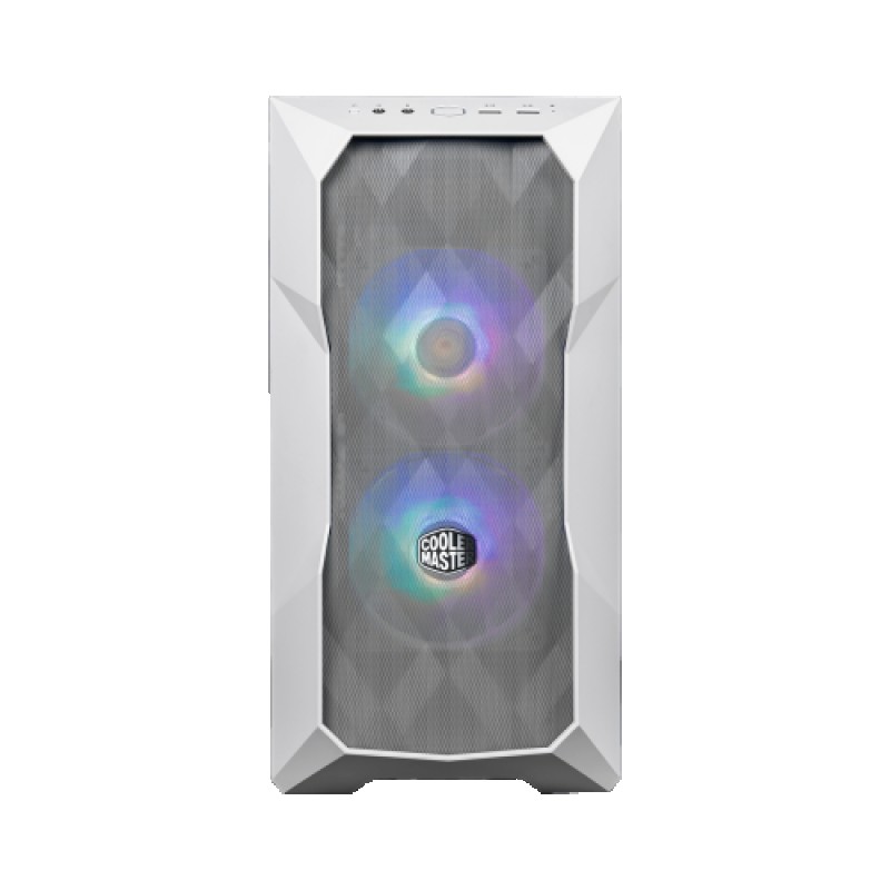 Caja pc cooler master td300 mesh blanca