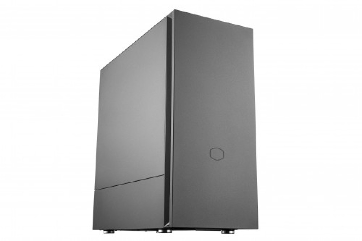 Caja pc cooler master torre atx silencio s600 insonorizada/frontal reversible/lector tarjetas mcs-s600-kn5n-s00