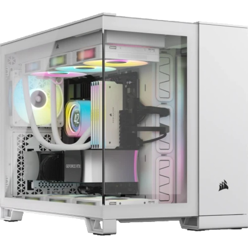 Caja pc corsair 2500x dual blanco cc-9011266-ww