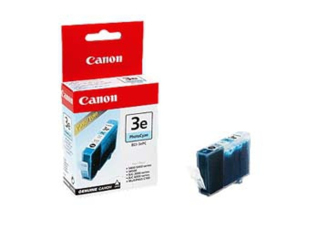 Canon Cartridge BCI-3E Photo Cyan cartucho de tinta Original Fotos cian