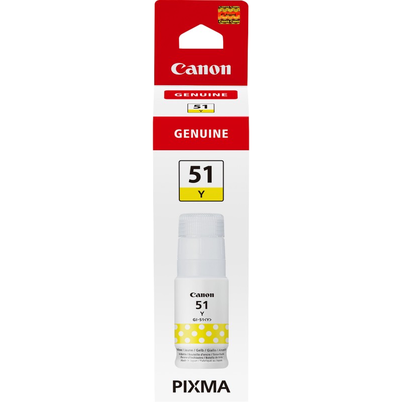 Canon GI 51 Y - amarillo - original - recarga de tinta