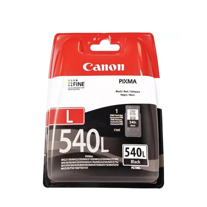 Canon PG-540L cartucho de tinta 1 pieza(s) Original Rendimiento estándar Negro