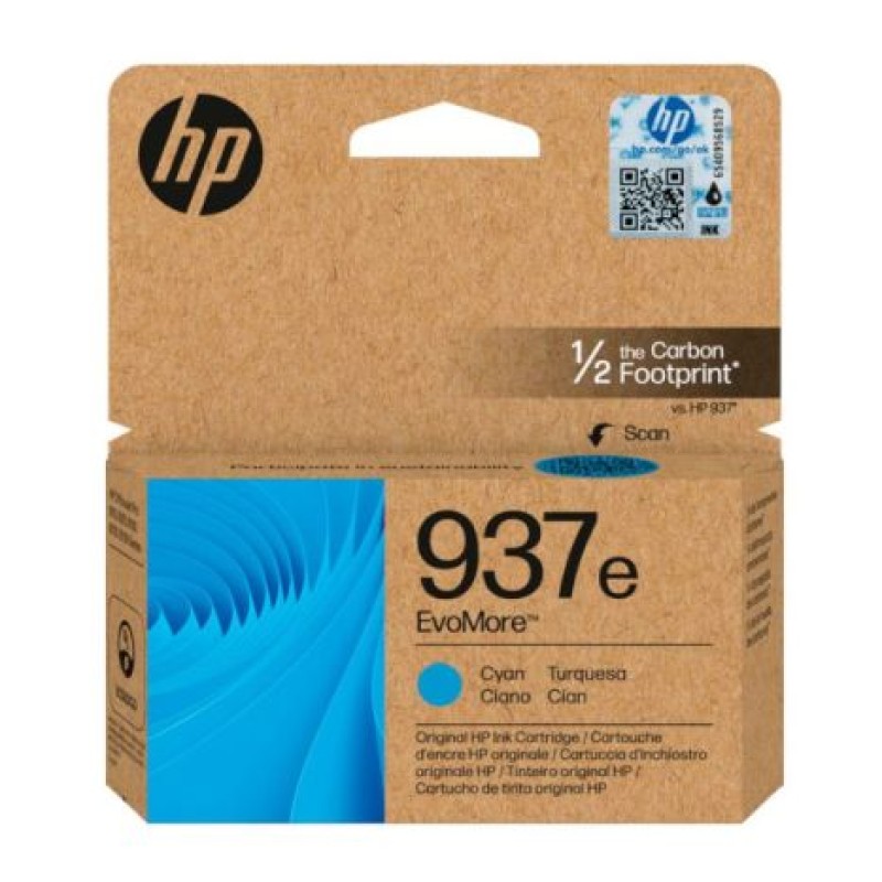 Cartucho  Original HP 937e Cian - 4S6W6NE [PAG-1650]
