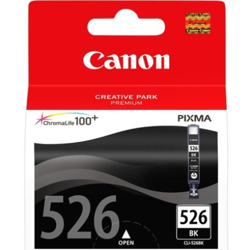 Cartucho Original CANON CLI526 Negro - CLI526BK [ML-9][PAG-450]
