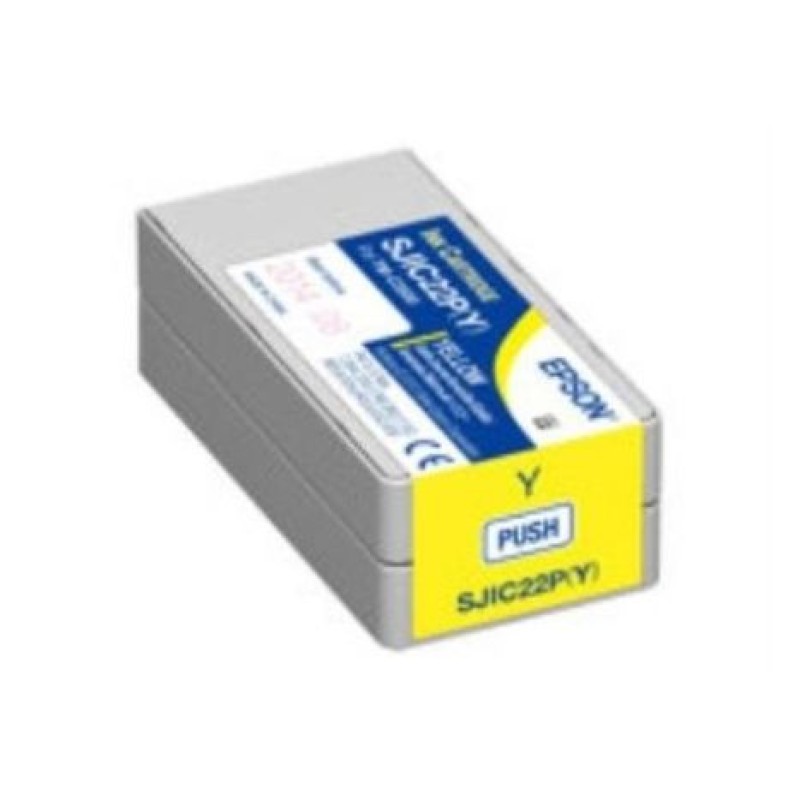 Cartucho Original EPSON SJIC22P Amarillo - S020604 [ML-32.5]