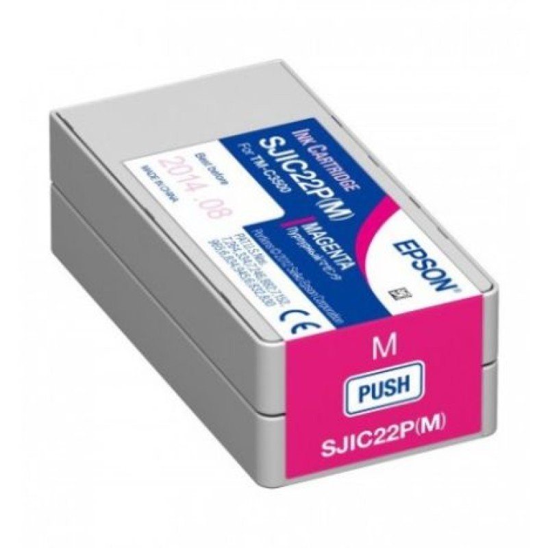 Cartucho Original EPSON SJIC22P Magenta - S020603 [ML-32.5]