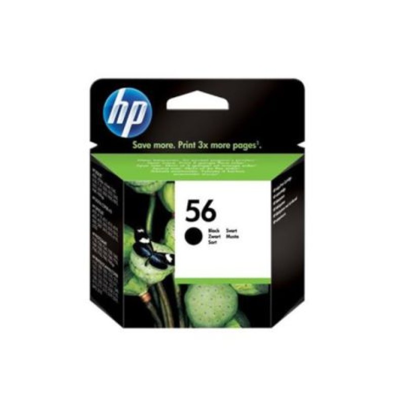 Cartucho Original HP 56 Negro - C6656A [ML-19][PAG-520] - PRODUCTO CADUCADO