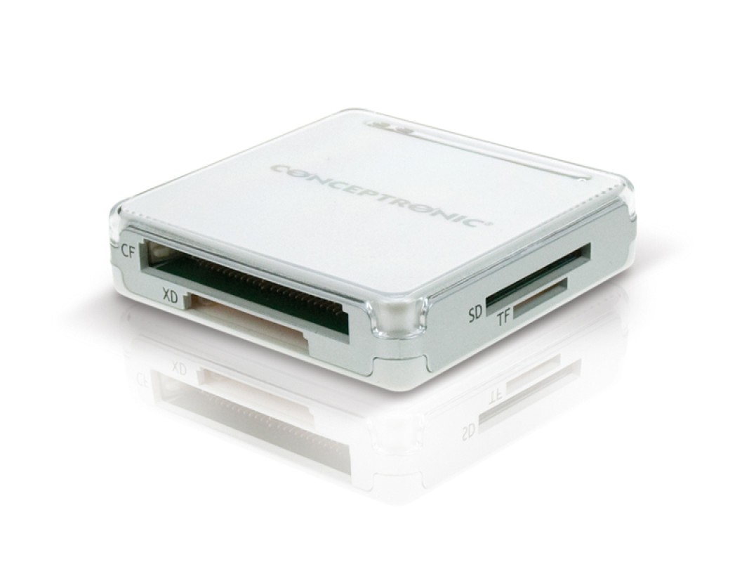Conceptronic All in One memory card reader/writer - lector de tarjetas - USB 2.0