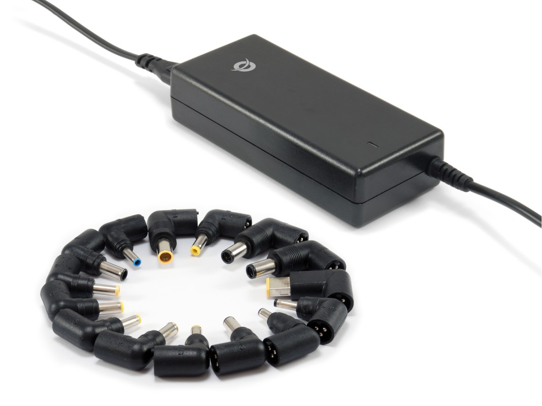 Conceptronic CNB90T15 adaptador e inversor de corriente Interior 90 W Negro