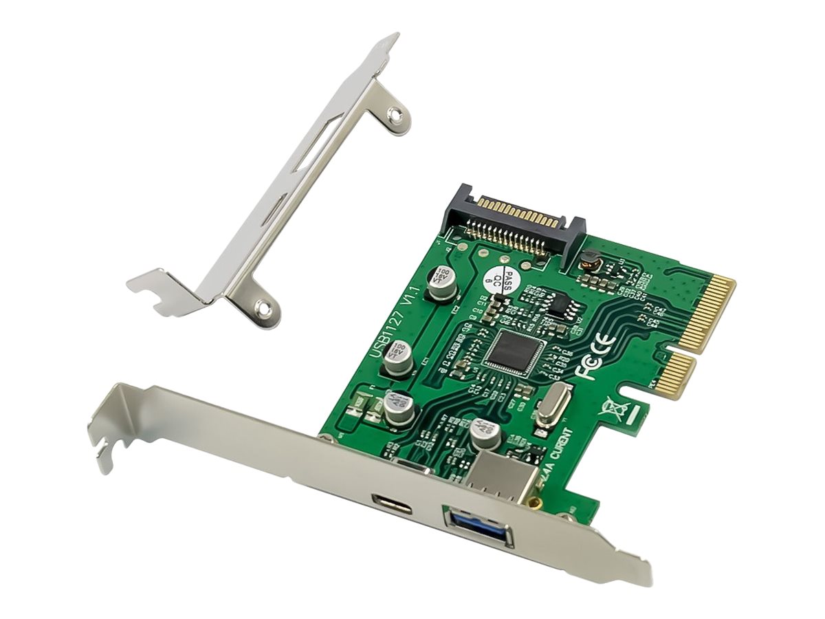 Conceptronic EMRICK09G - adaptador USB - PCIe 3.0 x4 - USB-C 3.2 Gen 2 x 1 + USB 3.2 Gen 2 x 1