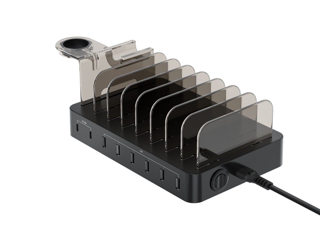 Conceptronic OZUL02B cargador de dispositivo móvil Negro Interior