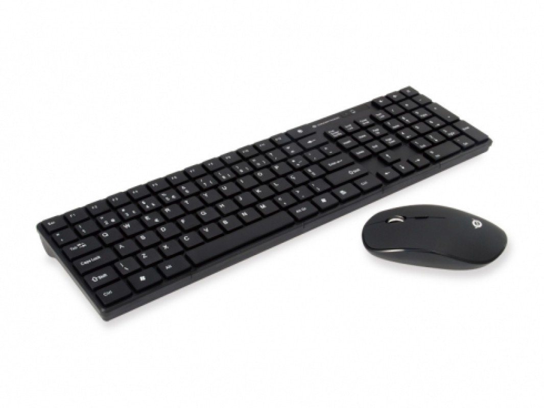 Conceptronic Orazio teclado RF inalámbrico AZERTY Portugués Negro