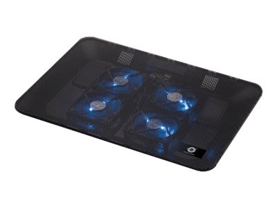 Conceptronic Plataforma de refrigeración de 4 ventiladores para equipos portátiles