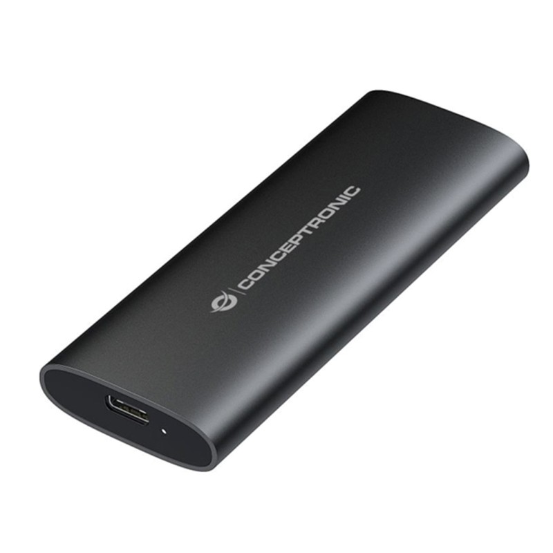 Conceptronic StreamVault DANTE04B caja para disco duro externo Caja externa para unidad de estado sólido (SSD) Negro M.2