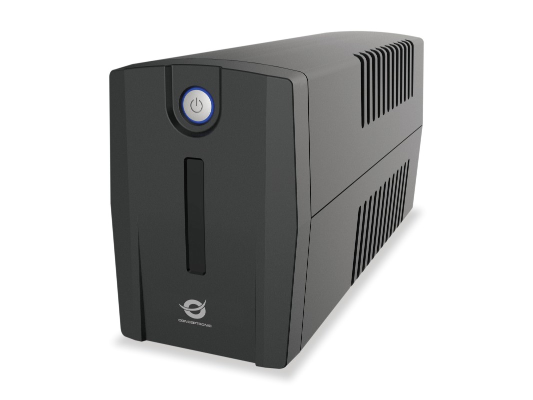 Conceptronic ZEUS01ESP sistema de alimentación ininterrumpida (UPS) Línea interactiva 0,65 kVA 360 W 2 salidas AC