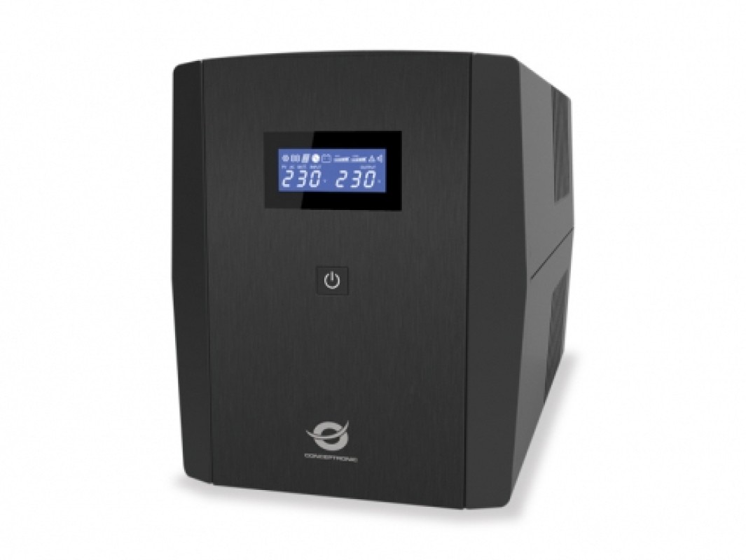 Conceptronic ZEUS04E sistema de alimentación ininterrumpida (UPS) Línea interactiva 2,2 kVA 1320 W 6 salidas AC
