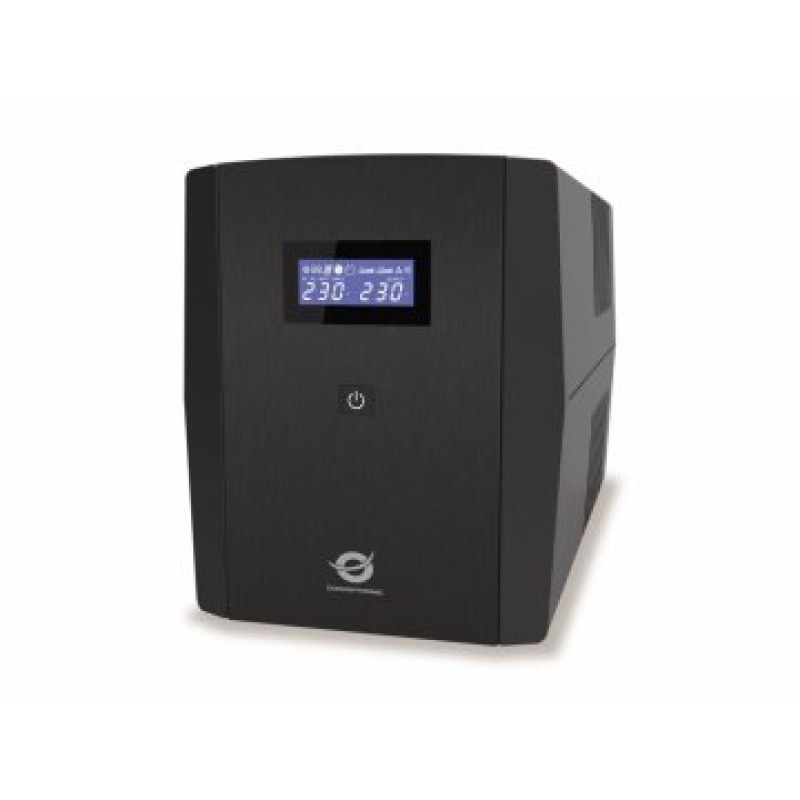 Conceptronic ZEUS08EM sistema de alimentación ininterrumpida (UPS) Línea interactiva 1,5 kVA 900 W 5 salidas AC
