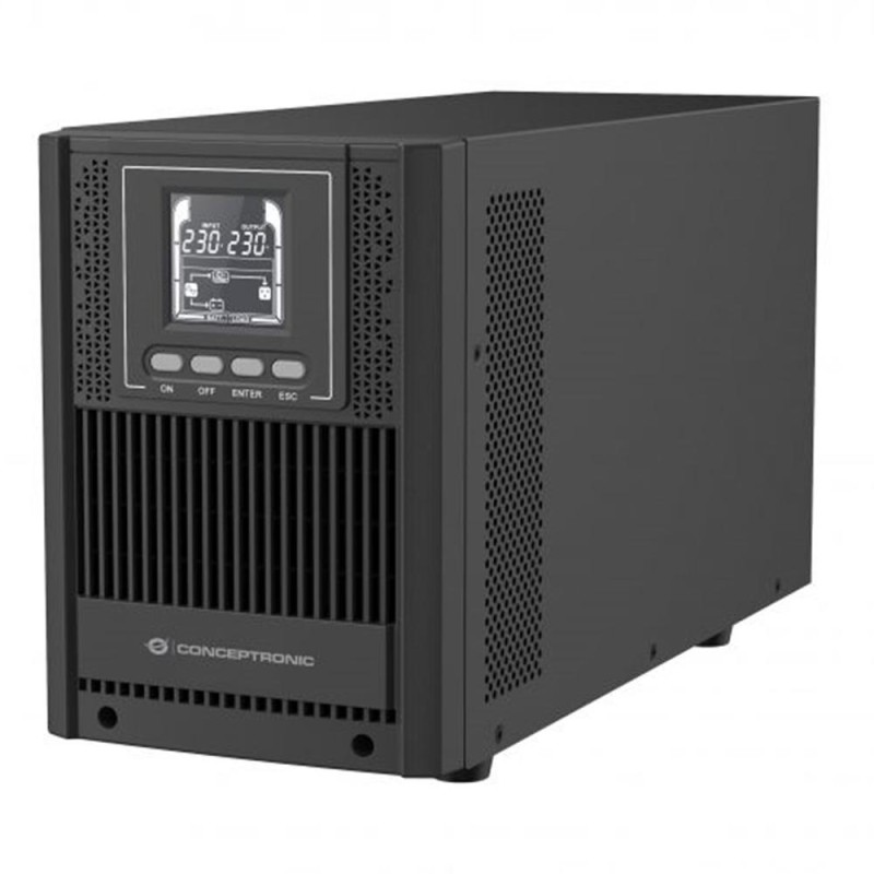 Conceptronic ZEUS52ES2K sistema de alimentación ininterrumpida (UPS) Doble conversión (en línea) 2 kVA 1800 W 4 salidas AC