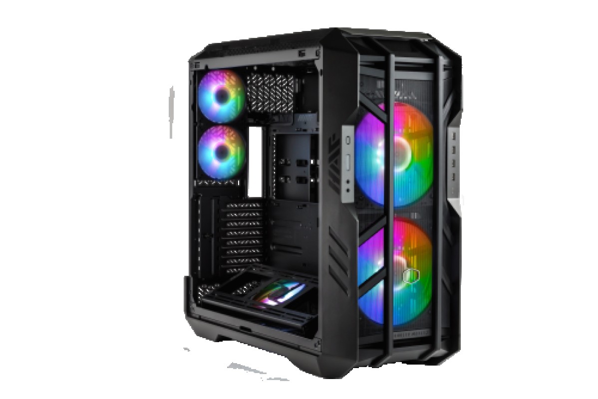 Cooler Master HAF The Berserker Full Tower Gris, Titanio