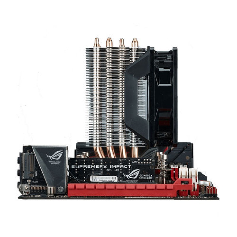 Cooler Master Hyper H410R Procesador Enfriador 9,2 cm Negro, Metálico