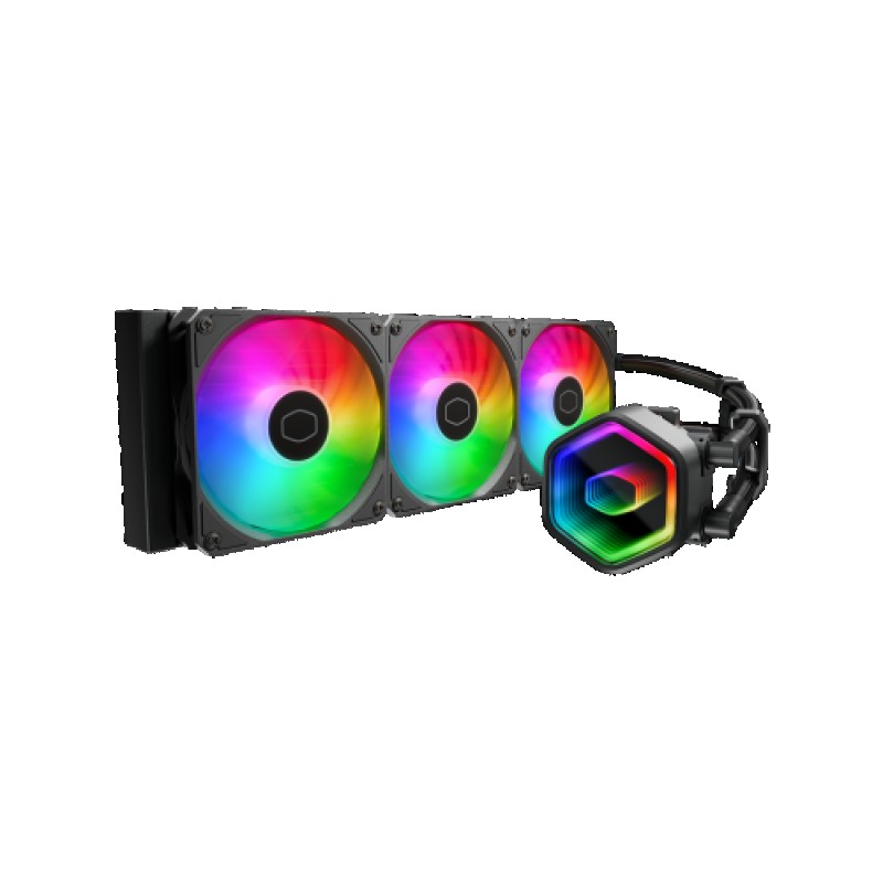 Cooler Master MasterLiquid 360 Core II Procesador Kit de refrigeración líquida 12 cm Negro 1 pieza(s)