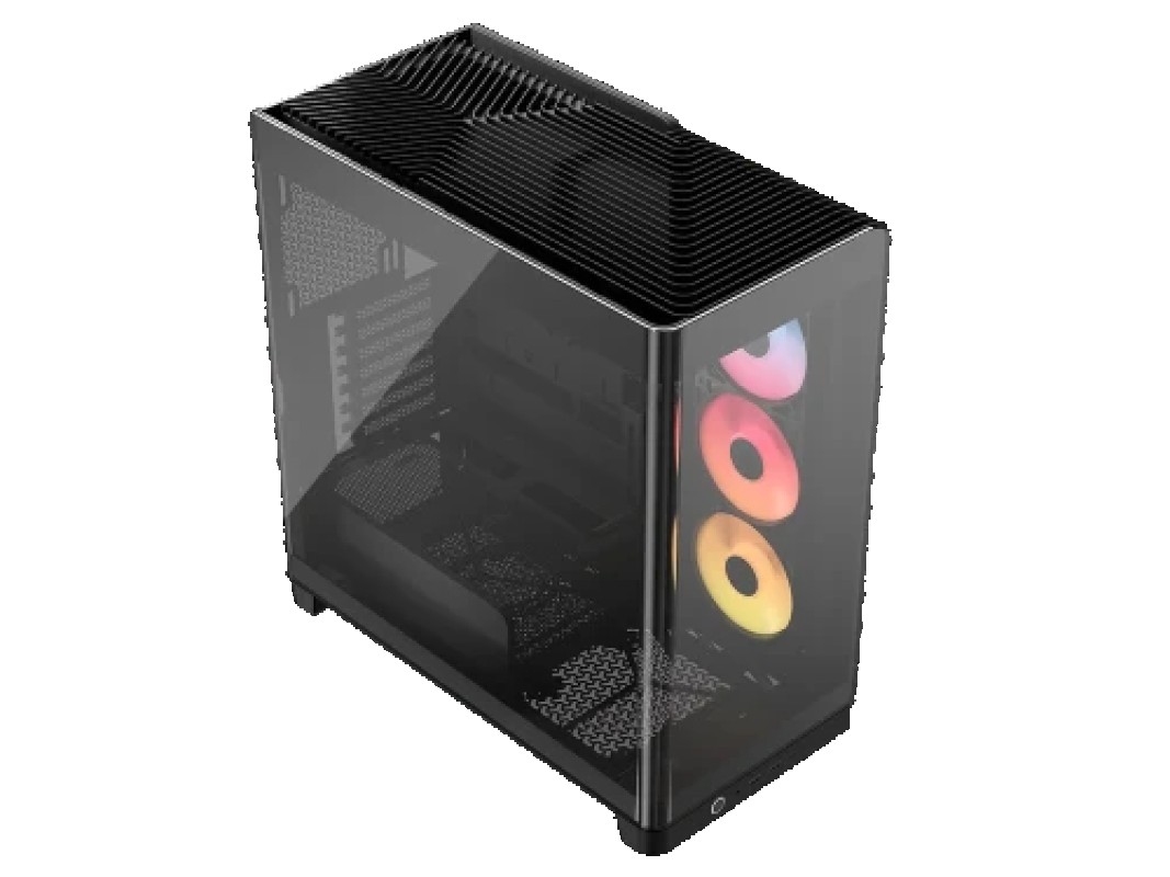 Corsair 4500X LX-R RGB Tempered Glass Mid-Tower, Black Midi Tower Negro