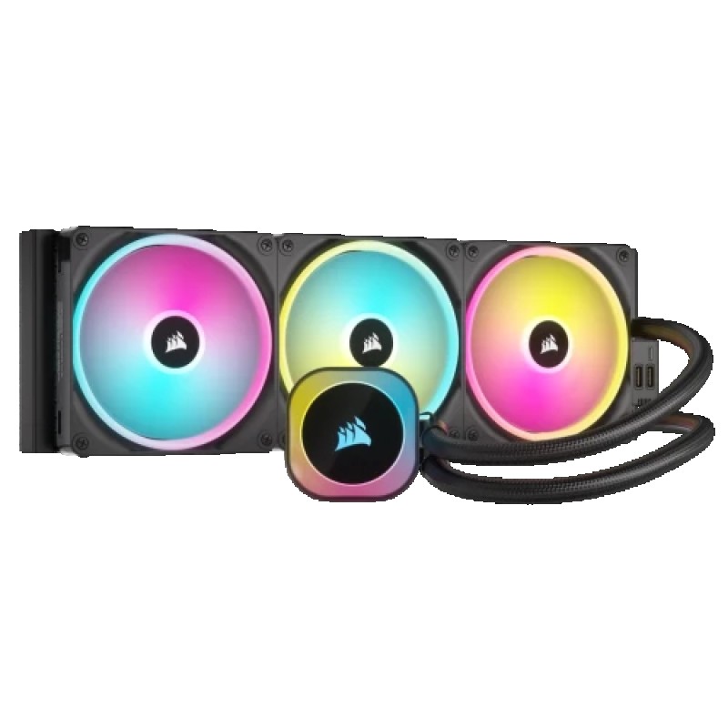 Corsair H170I Procesador Kit de refrigeración líquida 14 cm Negro