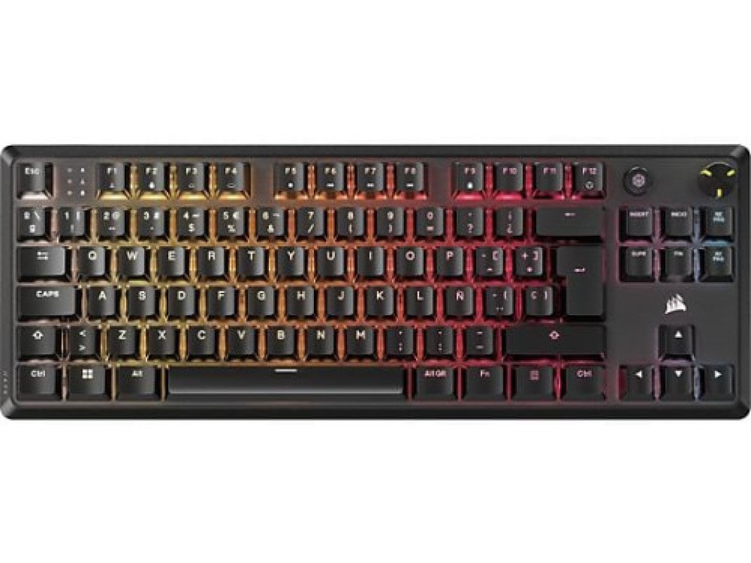 Corsair K70 CORE TKL teclado Juego USB QWERTY Español Negro