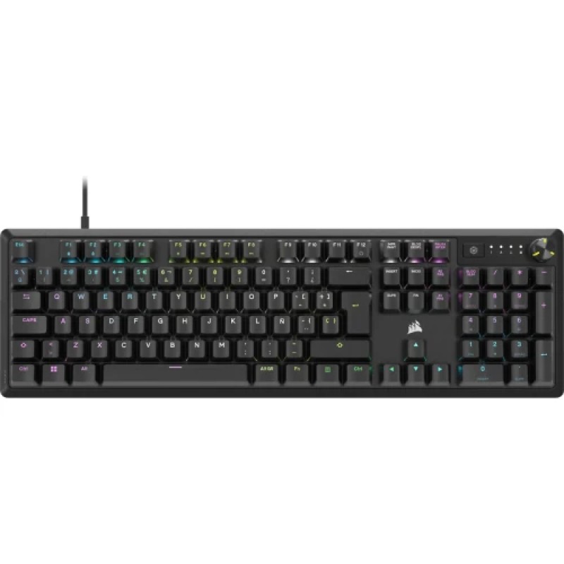 Corsair K70 CORE teclado Juego USB QWERTY Portugués Negro