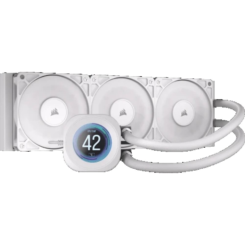 Corsair Nautilus 360 RS Procesador Sistema de refrigeración líquida todo en uno 12 cm Blanco