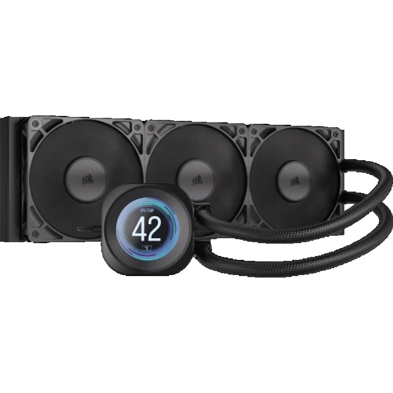 Corsair Nautilus 360 RS Procesador Sistema de refrigeración líquida todo en uno 12 cm Negro