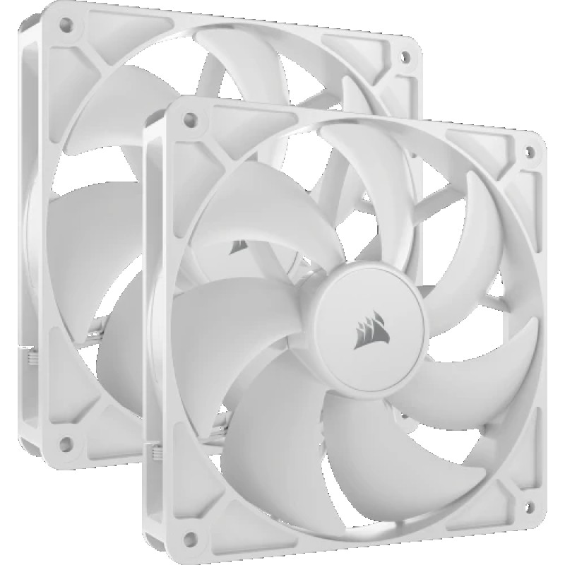 Corsair RS140 Carcasa del ordenador Ventilador 14 cm Blanco 2 pieza(s)