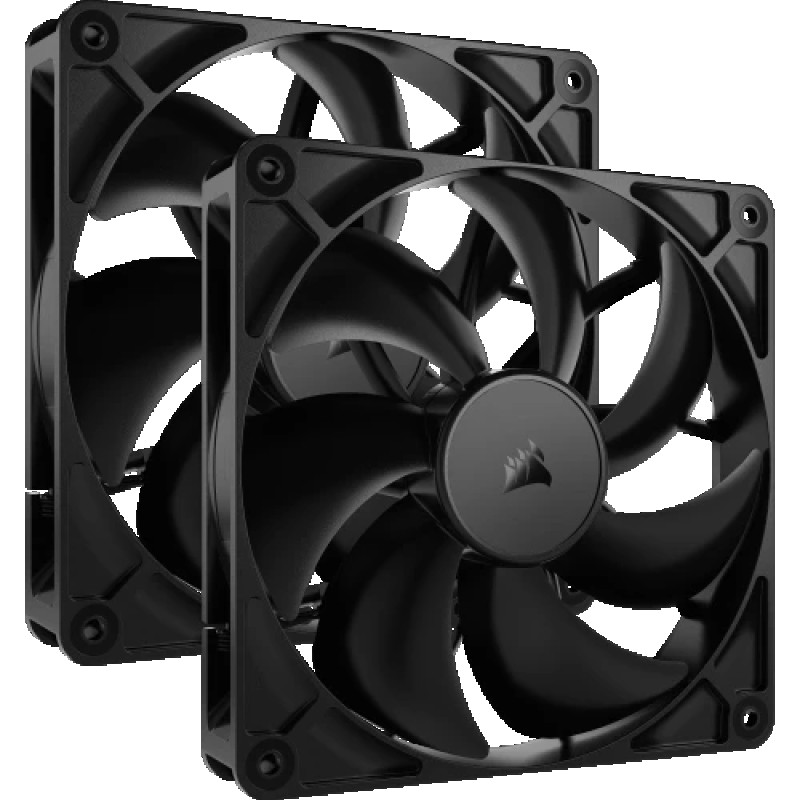 Corsair RS140 Carcasa del ordenador Ventilador 14 cm Negro 2 pieza(s)