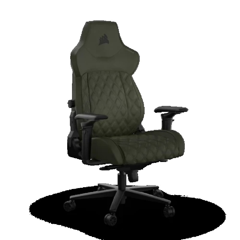 Corsair TC500 LUXE Silla para videojuegos de PC Asiento acolchado Verde