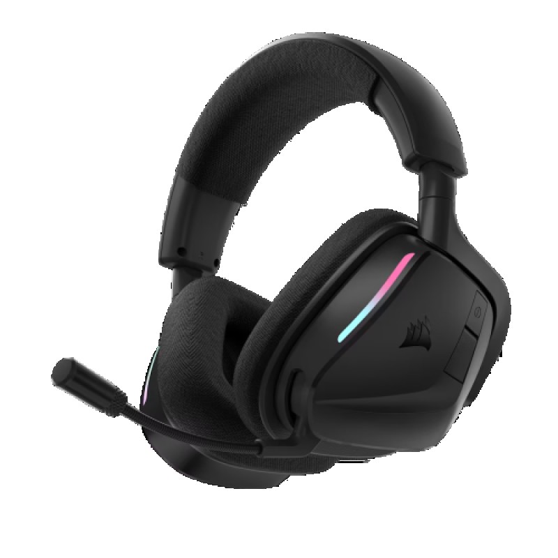 Corsair VOID WIRELESS v2 Auriculares Inalámbrico y alámbrico Diadema Juego USB Tipo C Bluetooth Negro
