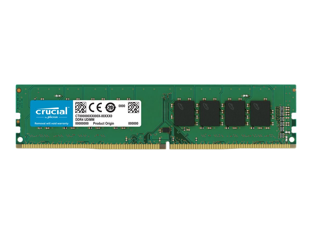 Crucial - DDR4 - módulo - 8GB - DIMM de 288 contactos - 3200 MHz / PC4-25600 - sin búfer