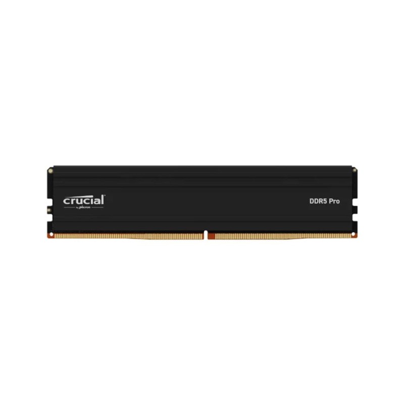 Crucial pro overclocking edition ddr5 16gb 6000 mhz / pc5-48000 cl36 1.35 v sin bÚfer negro