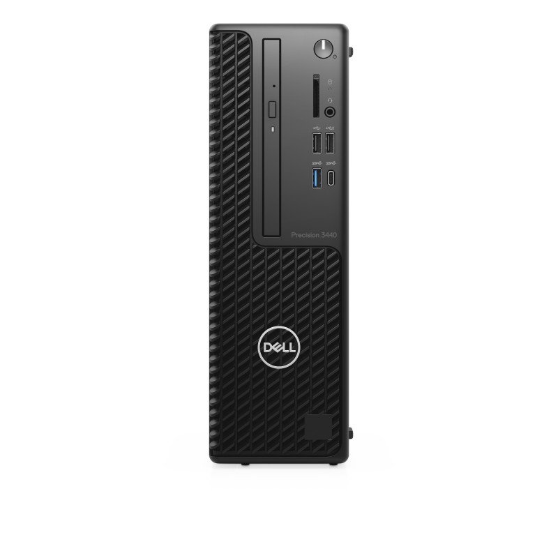 DELL Precision 3440 DDR4-SDRAM i7-10700 SFF Intel Core i7 16GB 512GB SSD Windows 10 Pro Puesto de trabajo Negro