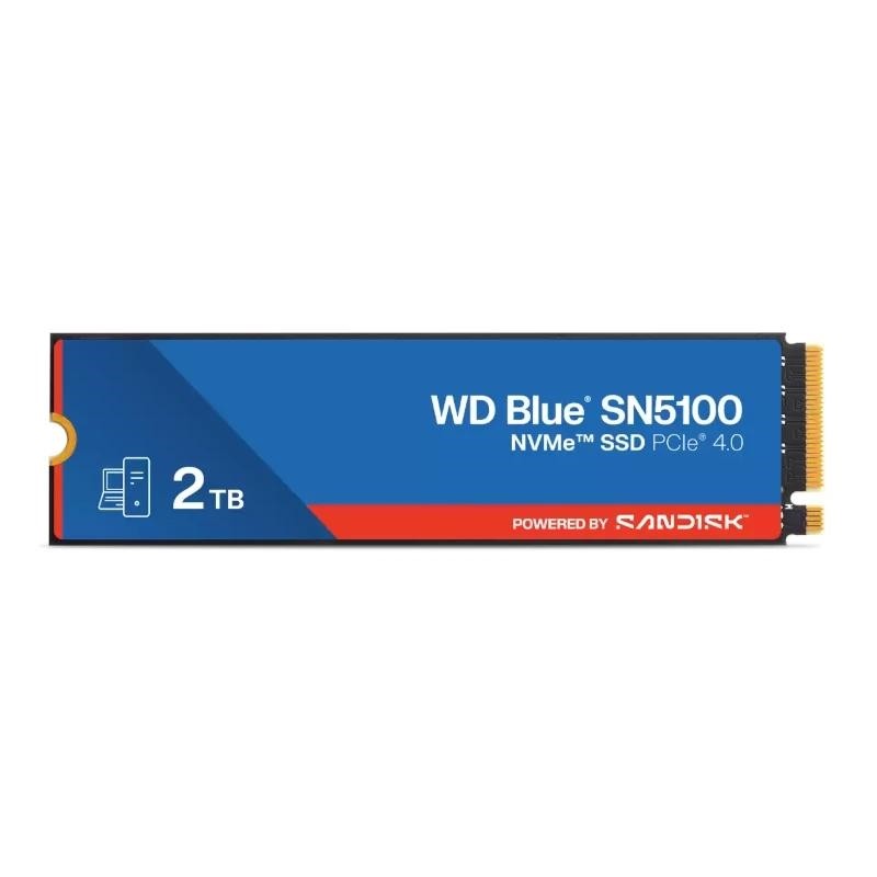 DISCO M.2 NVMe 2TB WD BLUE SN5100 WDS200T5B0E PCIE 4.0 x4 READ 7100 MBps WRITE 6