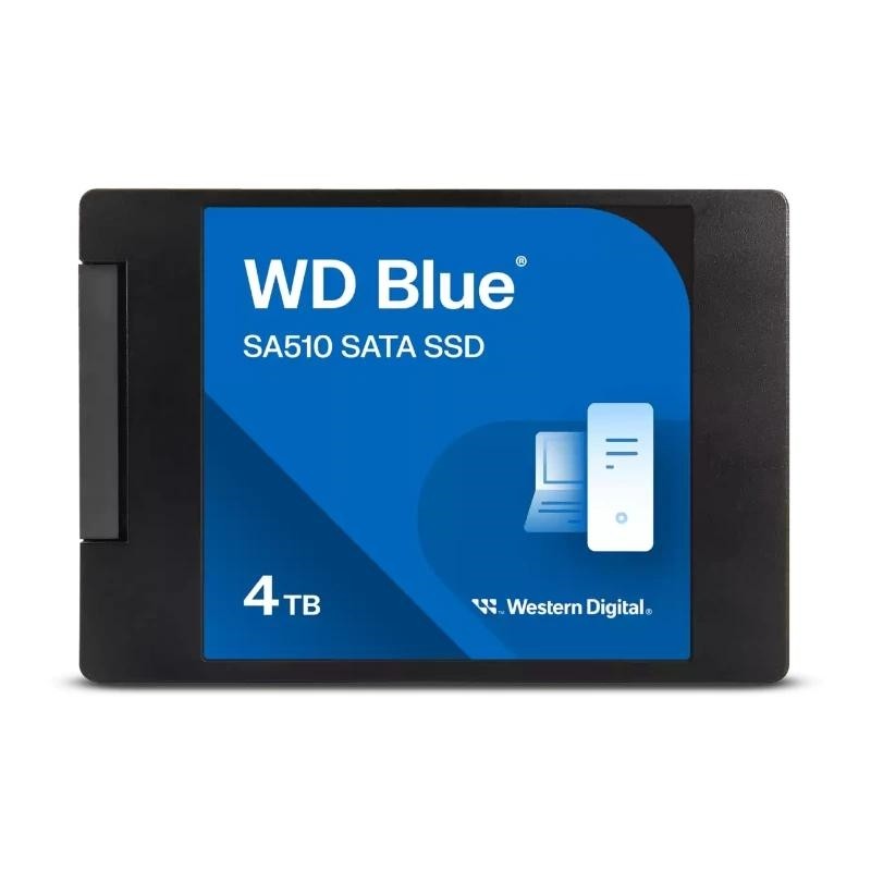 DISCO SSD 4TB SATA3 WESTERN DIGITAL BLUE SA510 SATA 6Gb/s (ESCRITURA 520MB/S) WDS400T3B0A