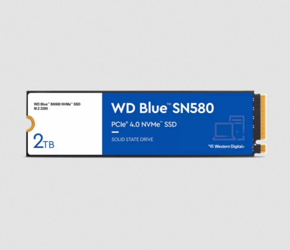 Disco Duro Interno SSD WESTER DIGITAL Blue SN580 WDS200T3B0E - 2TB · M.2