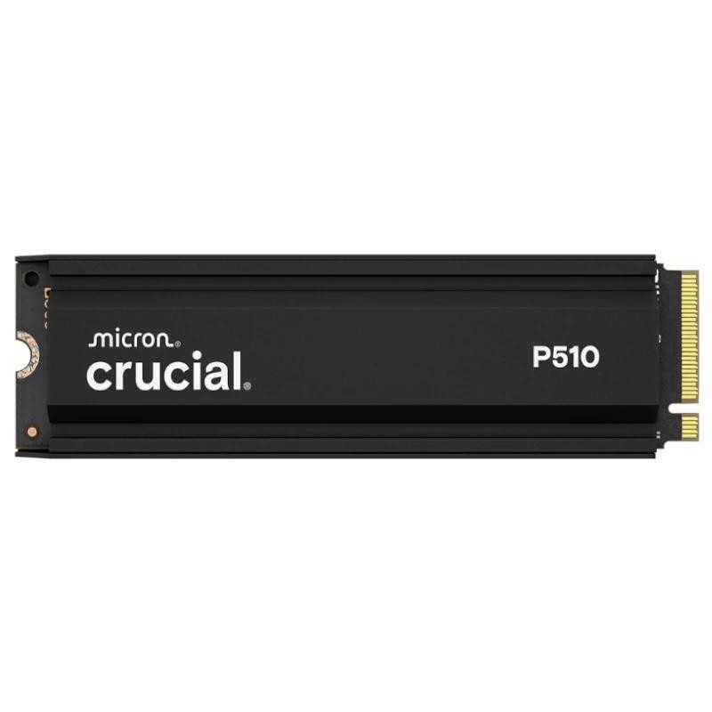 Disco ssd crucial p510 m.2 1tb 2280  nvme pci express 5.0 x4  ct1000p510ssd5
