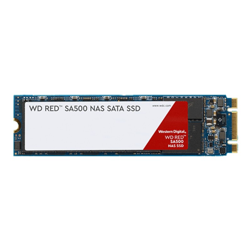 Disco ssd western digital red sa500 nas 500gb sata iii m.2 2280 lectura 560mb/s escritura 530mb/s especial nas
