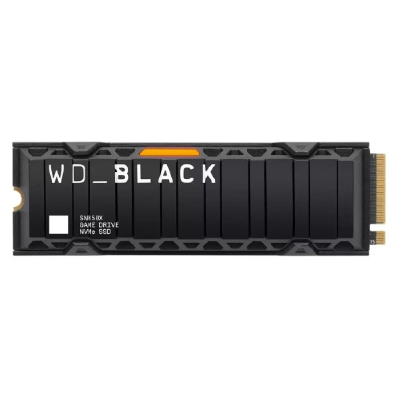 Disco ssd western digital wd black sn850x 2tb m.2 2280 pcie 4.0 con disipador de calor
